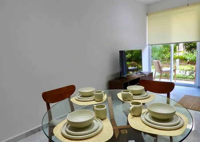 Heushaven Jungle Chic Retreat In Aldea Apartment